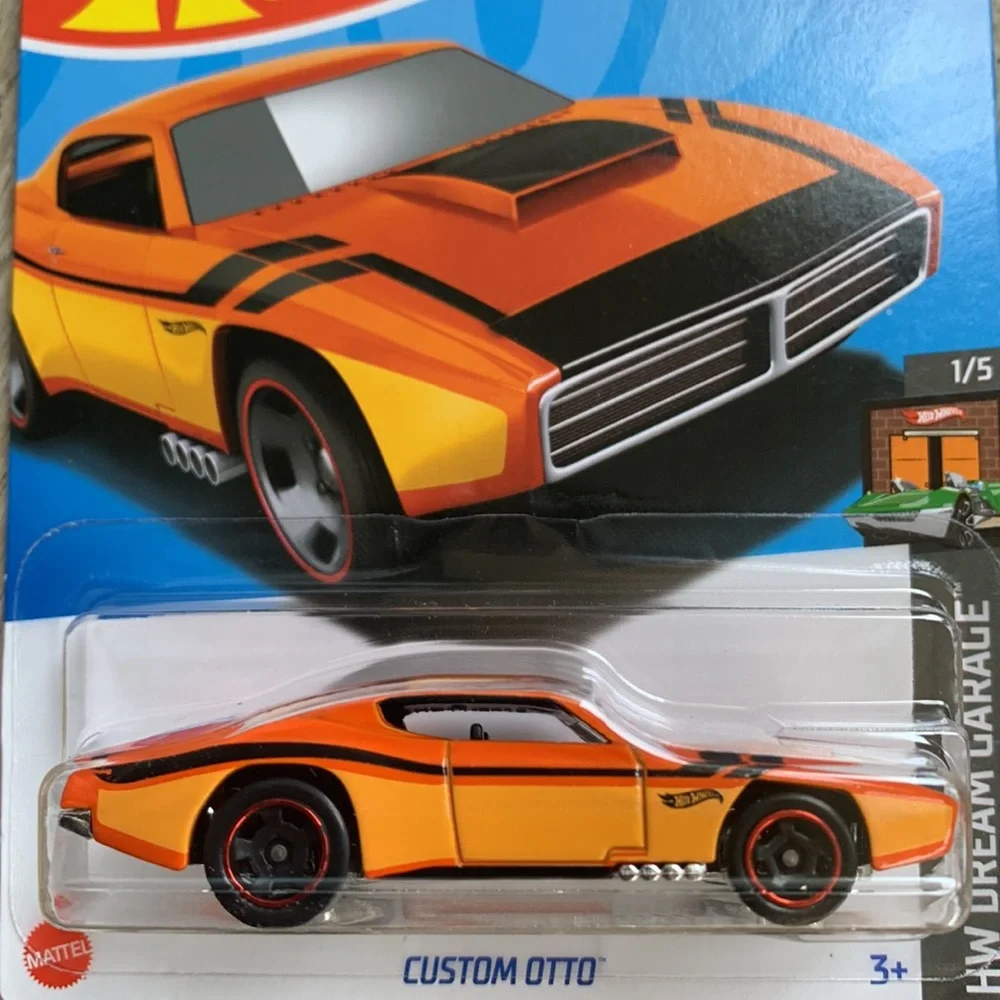Hot Wheels Custom Otto Orange Muscle Car HW Dream Garage Hotwheels 2024 🆕